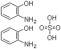 2-氨基苯酚硫酸盐分子结构 (CAS 67845-79-8)