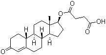 19-去甲睾酮 17-半琥珀酸酯分子结构 (CAS 6785-62-2)
