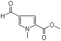 structure of CAS# 67858-47-3, Methyl 4-formyl-1-methyl-1H-pyrrole-2-carboxylate