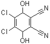 4,5-二氯-3,6-二羟基-1,4-环己二烯-1,2-二甲腈分子结构 (CAS 67902-00-5)