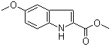 5-Methoxy-1H-indole-2-carboxylic acid methyl ester molecular structure (CAS 67929-86-6)