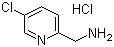 2-Aminomethyl-5-chloropyridine hydrochloride molecular structure (CAS 67938-76-5)