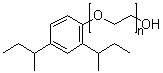 alpha-[2,4-Bis(1-methylpropyl)phenyl]-omega-hydroxy-poly(oxy-1,2-ethanediyl) molecular structure (CAS 67970-22-3)