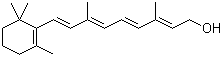 Retinol molecular structure (CAS 68-26-8)