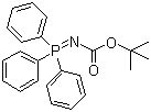 N-Boc-imino(triphenyl)phosphorane molecular structure (CAS 68014-21-1)