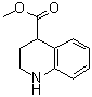 structure of CAS# 68066-85-3, 1,2,3,4-Tetrahydro-4-quinolinecarboxylic acid methyl ester