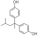 2,2-二(4-羟基苯基)-4-甲基戊烷分子结构 (CAS 6807-17-6)