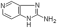 3H-咪唑并[4,5-c]吡啶-2-胺分子结构 (CAS 68074-63-5)