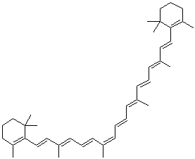 (13Z)-beta,beta-胡罗卜素分子结构 (CAS 6811-73-0)