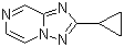 2-Cyclopropyl-[1,2,4]triazolo[1,5-a]pyrazine molecular structure (CAS 681249-76-3)