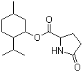 (-)-Menthyl (+)-2-pyrrolidone-5-carboxylate molecular structure (CAS 68127-22-0)