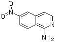 6-硝基-1-异喹啉胺分子结构 (CAS 681427-41-8)