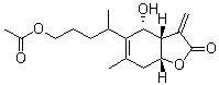 1-O-Acetylbritannilactone molecular structure (CAS 681457-46-5)