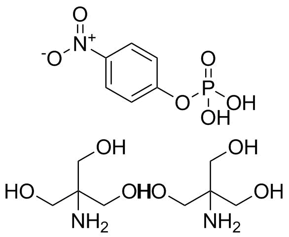 4-Nitrophenyl phosphate ditromethamine molecular structure (CAS 68189-42-4)