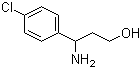 gamma-Amino-4-chlorobenzenepropanol molecular structure (CAS 68208-26-4)