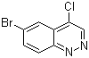 结构式 CAS# 68211-15-4, 6-溴-4-氯噌啉