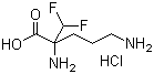 Eflornithine hydrochloride molecular structure (CAS 68278-23-9)