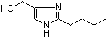 2-丁基-4-羟甲基咪唑分子结构 (CAS 68283-19-2)