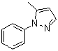 5-Methyl-1-phenyl-1H-pyrazole molecular structure (CAS 6831-91-0)