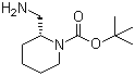 tert-Butyl (2R)-2-(aminomethyl)piperidine-1-carboxylate molecular structure (CAS 683233-14-9)
