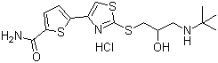盐酸阿罗洛尔分子结构 (CAS 68377-91-3)
