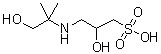 3-[(1,1-Dimethyl-2-hydroxyethyl)amino]-2-hydroxypropanesulfonic acid molecular structure (CAS 68399-79-1)