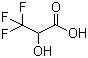 3,3,3-三氟乳酸分子结构 (CAS 684-07-1)