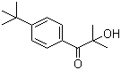 2-Hydroxy-2-methyl-1-(4-tert-butyl)phenylpropan-1-one molecular structure (CAS 68400-54-4)