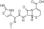 Ceftizoxime molecular structure (CAS 68401-81-0)