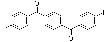 1,4-Bis(4-fluorobenzoyl)benzene molecular structure (CAS 68418-51-9)