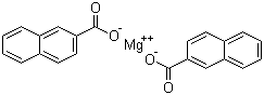 Magnesium naphthenate molecular structure (CAS 68424-71-5)