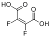 2,3-二氟马来酸分子结构 (CAS 685-64-3)