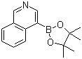 4-Isoquinolineboronic acid pinacol ester molecular structure (CAS 685103-98-4)