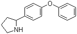 structure of CAS# 68548-73-2, 2-(4-Phenoxyphenyl)pyrrolidine