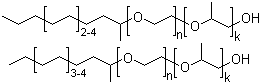 C11-C15 Secondaryalcohols ethoxylated propoxylated molecular structure (CAS 68551-14-4)