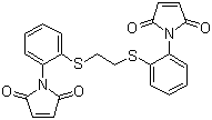 1,1'-(Ethylenebis(thio-2,1-phenylene))bis-1H-pyrrole-2,5-dione molecular structure (CAS 68555-54-4)