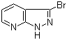 structure of CAS# 68618-36-0, 3-Bromo-1H-pyrazolo[3,4-b]pyridine