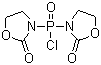 双(2-氧代-3-恶唑烷基)次磷酰氯分子结构 (CAS 68641-49-6)