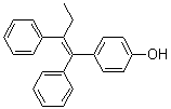 4-(1,2-Diphenylbut-1-enyl)phenol molecular structure (CAS 68684-63-9)