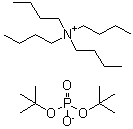 Tetrabutylammonium di-tert-butyl  phosphate molecular structure (CAS 68695-48-7)