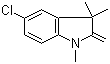 structure of CAS# 6872-17-9, 5-Chloro-2-methylene-1,3,3-trimethylindoline