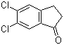 5,6-Dichloro-1-indanone molecular structure (CAS 68755-31-7)