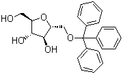 2,5-Anhydro-1-O-triphenylmethyl-D-mannitol molecular structure (CAS 68774-48-1)