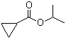 Isopropyl cyclopropane carboxyliate molecular structure (CAS 6887-83-8)