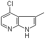 4-Chloro-3-methyl-1H-pyrrolo[2,3-b]pyridine molecular structure (CAS 688782-02-7)