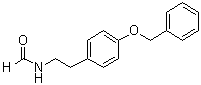 N-[2-[4-(苯基甲氧基)苯基]乙基]甲酰胺分子结构 (CAS 68898-75-9)