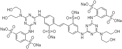 荧光增白剂 264分子结构 (CAS 68971-49-3)