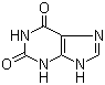 黄嘌呤分子结构 (CAS 69-89-6)