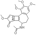 (-)-beta-光秋水仙碱分子结构 (CAS 6901-13-9)