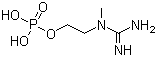 structure of CAS# 6903-79-3, Creatinol phosphate;1-(2-Hydroxyethyl)-1-methylguanidine dihydrogen phosphate; Creatinol phosphate
